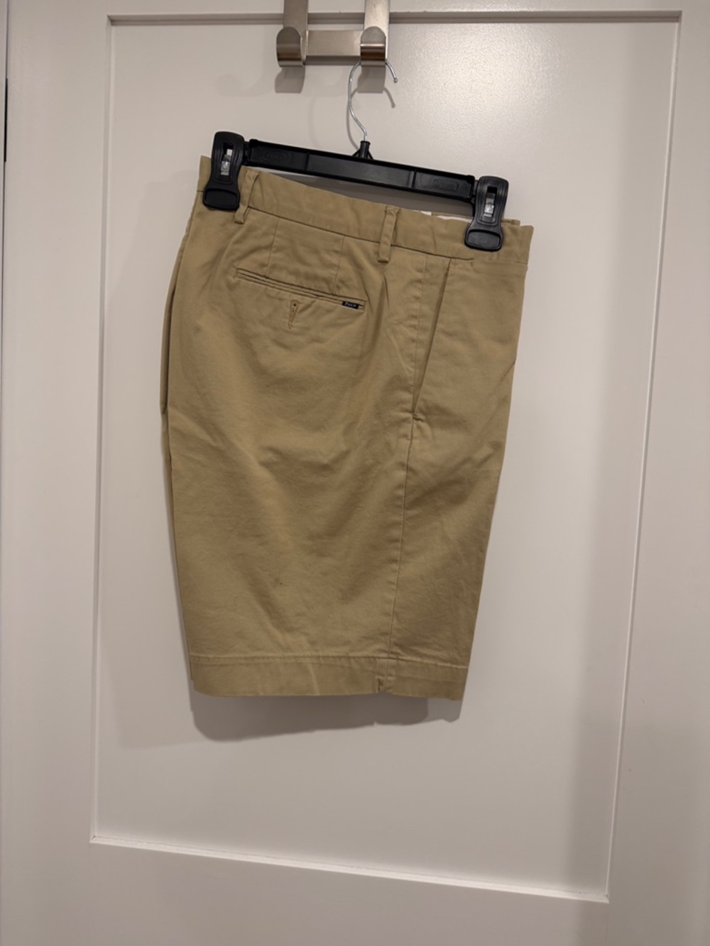 Polo by Ralph Lauren Men's Khaki Flat-Front Shorts